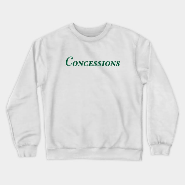 Augusta Concessions Crewneck Sweatshirt by mbloomstine